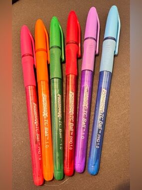 Promarx TC Ball 1.0 Gel Pens - Rainbow Set